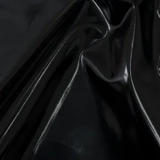 Close-up of PVC material gloss & clarity